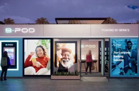 B Pod By Brinks The Future Of Sustainable Branch Banking